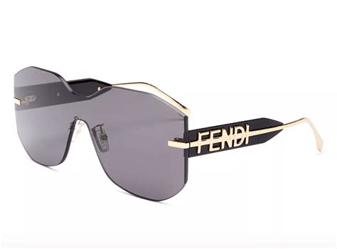 fendi black sunglasses|Altro.